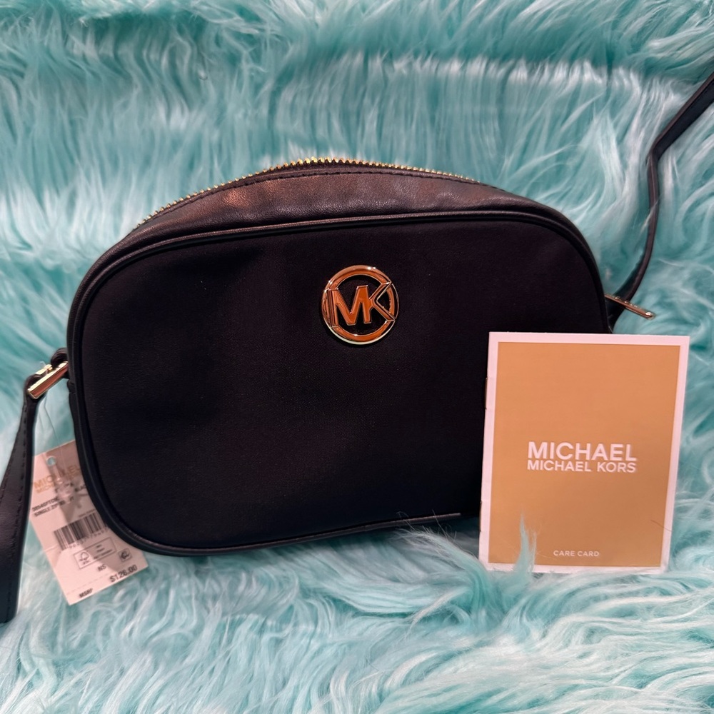Michael Kors Fulton Crossbody Bag - Black